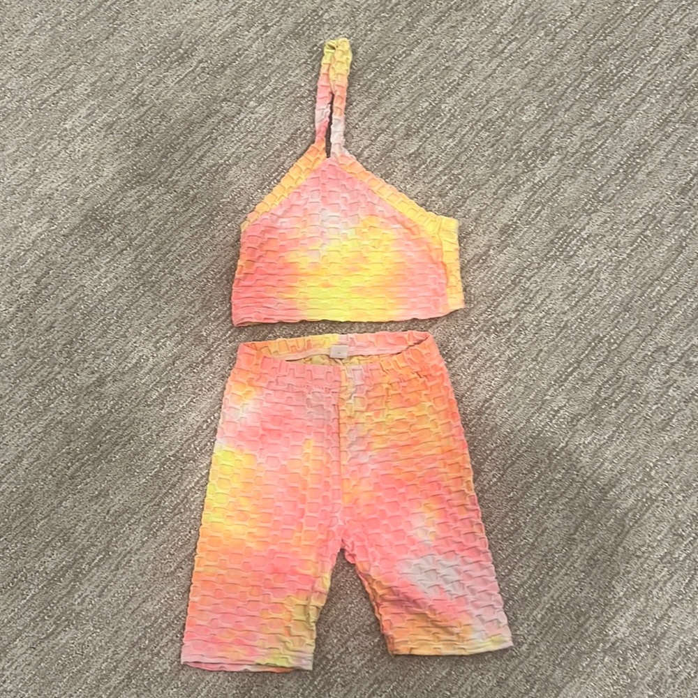 Shein Ribbed Spandex Set